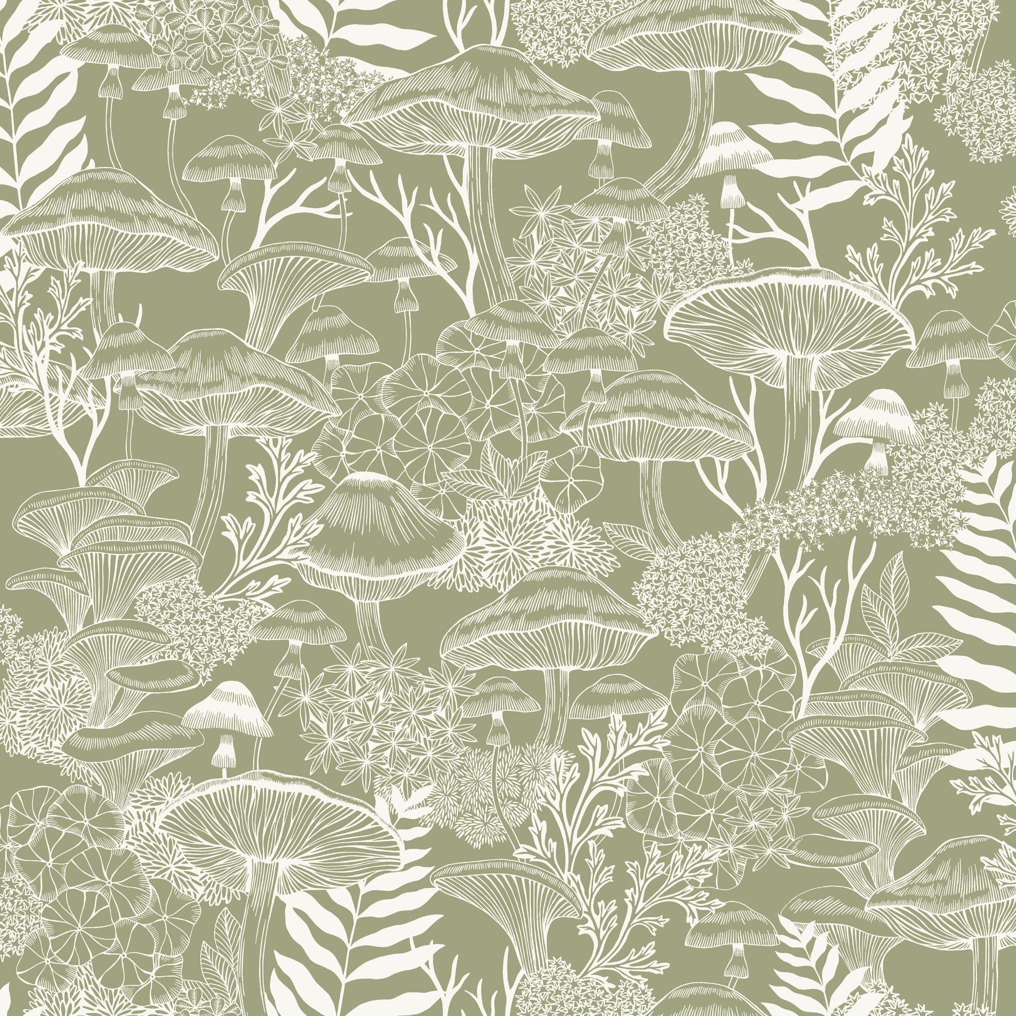 Graham & Brown Vliesbehang Fungi Folklore Willow