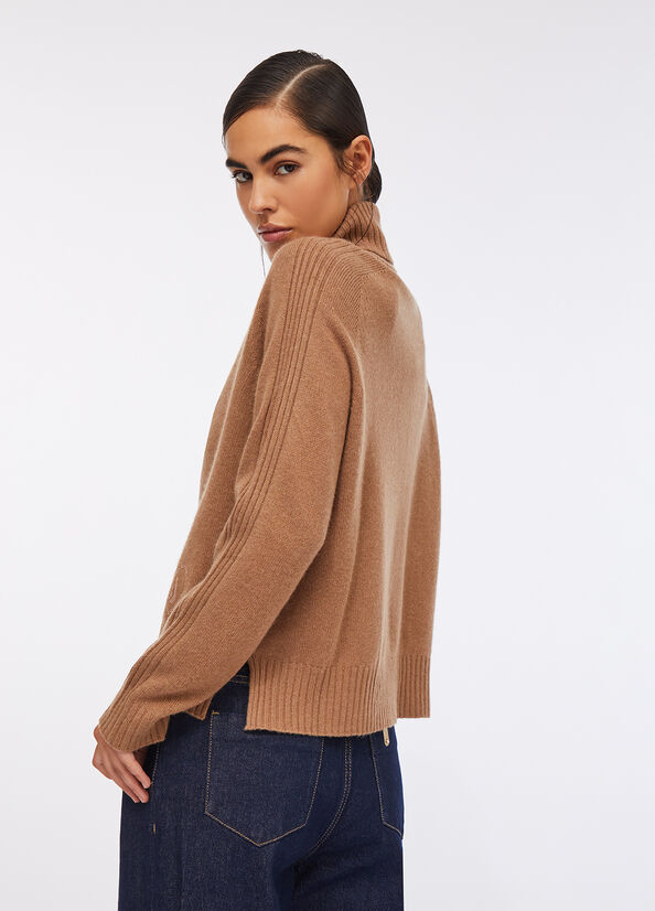 Dolcevita in lana e cashmere