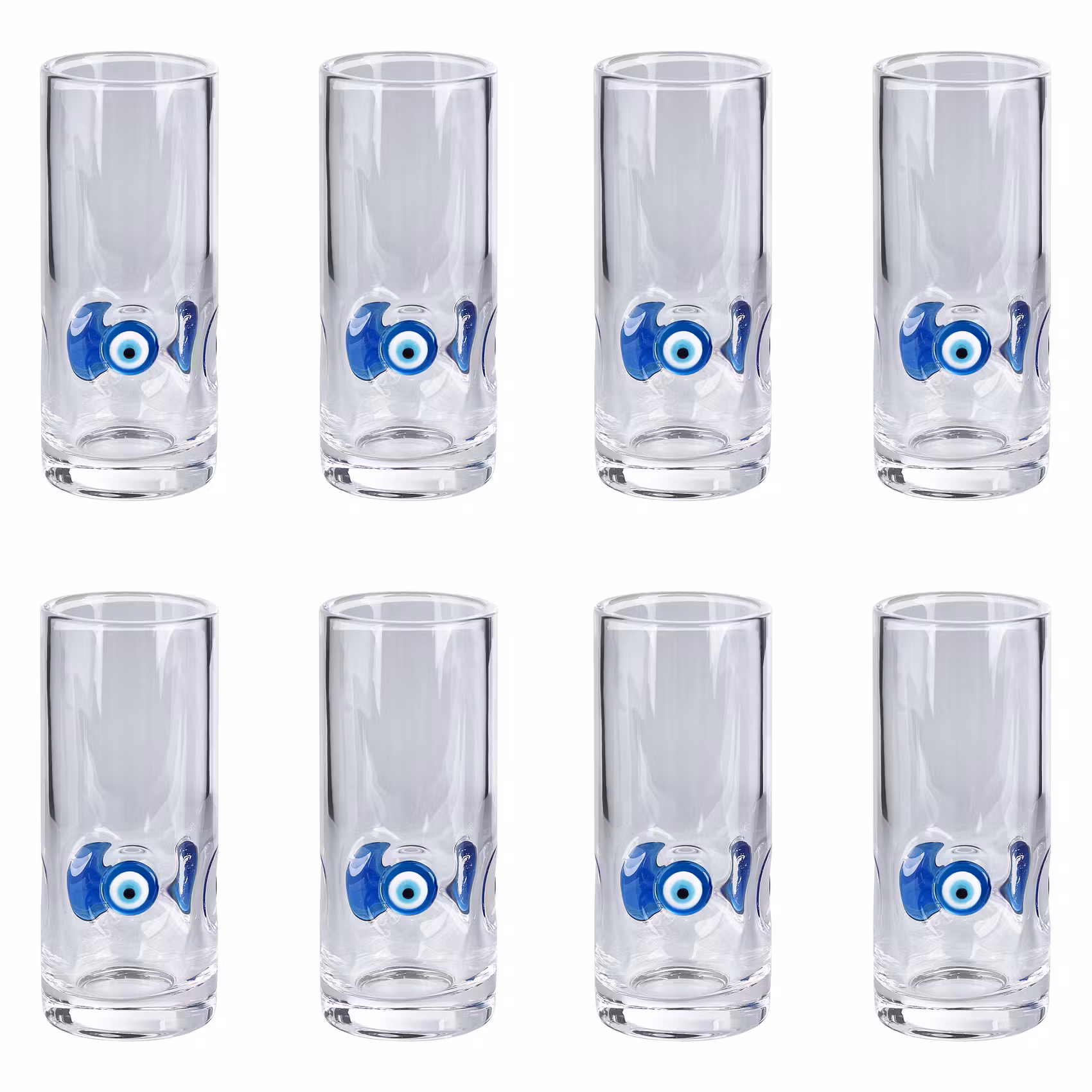 LES PETITS Schnapsglas Auge 8er-Set