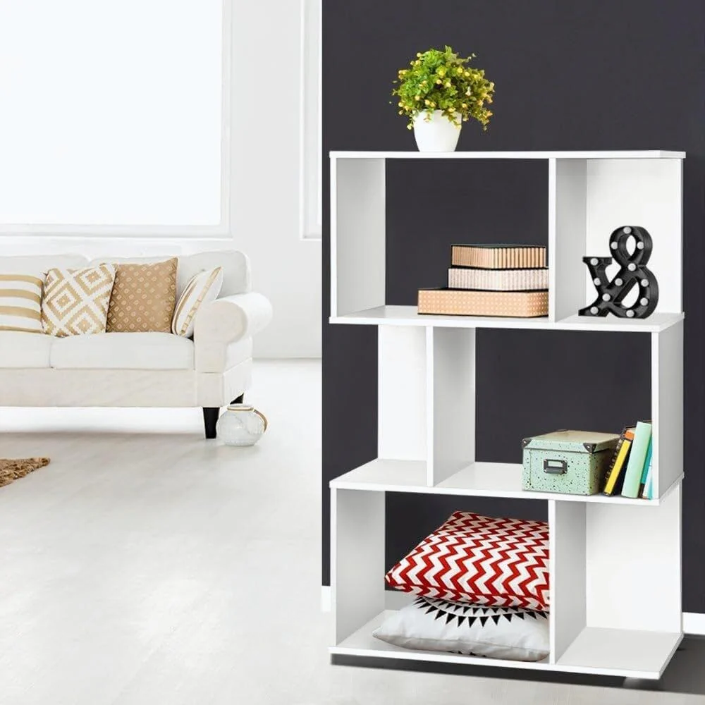 three-layer simple household bookshelf