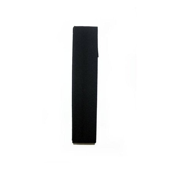 Black Poly Cotton Bias Binding 25mm x 2.5m
