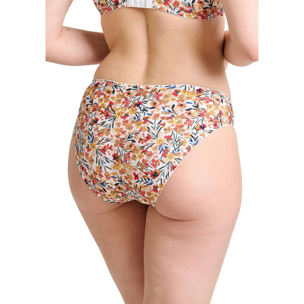 Slip dentelle et microfibre Amelie Print