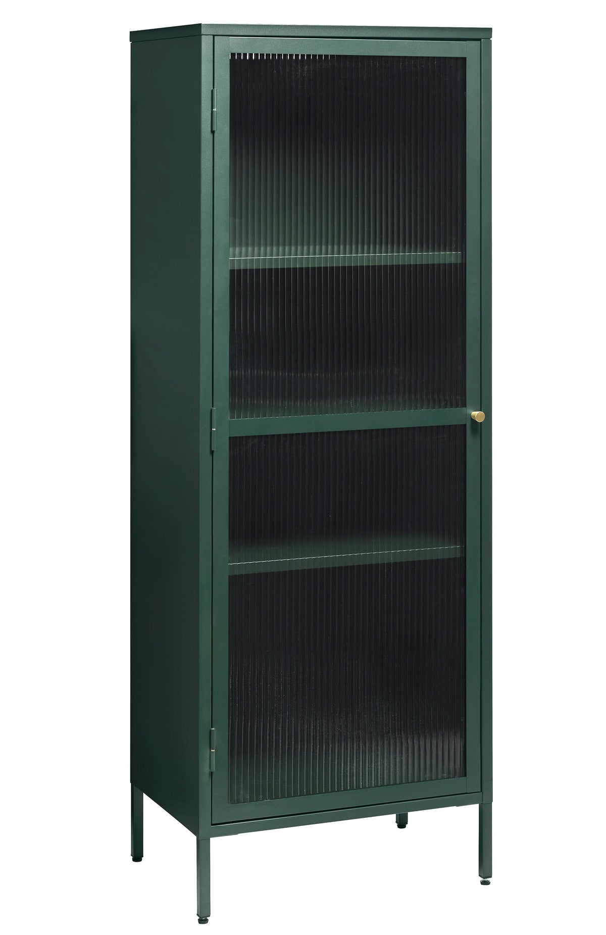 Rebellenclub Vitrinekast Omeo - 160 x 58 cm - Groen