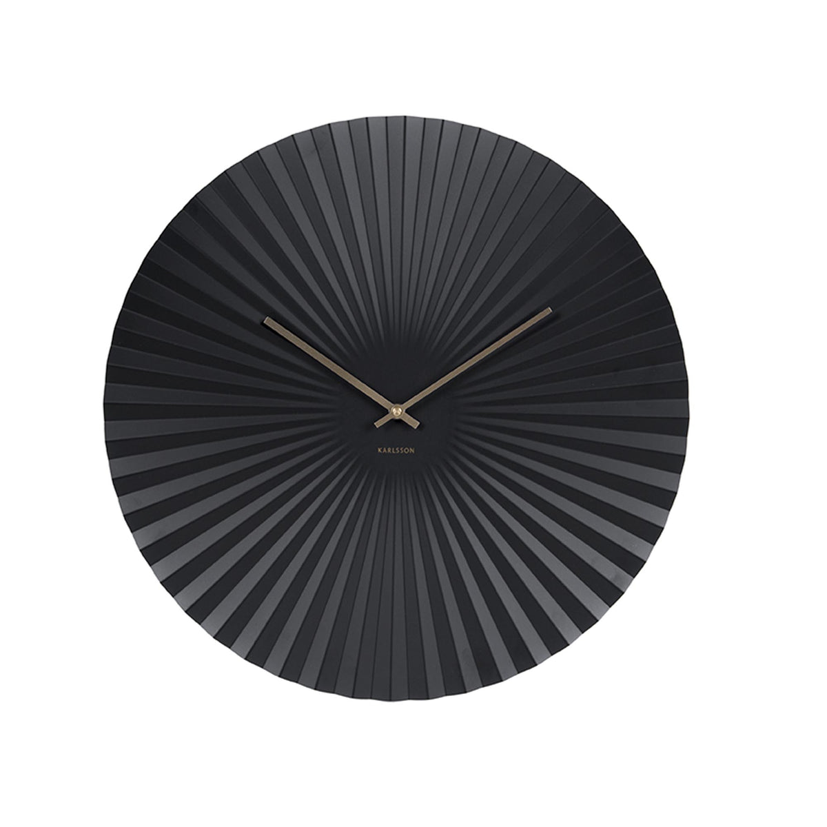 Karlsson wandklok Sensu - zwart - Ø50cm