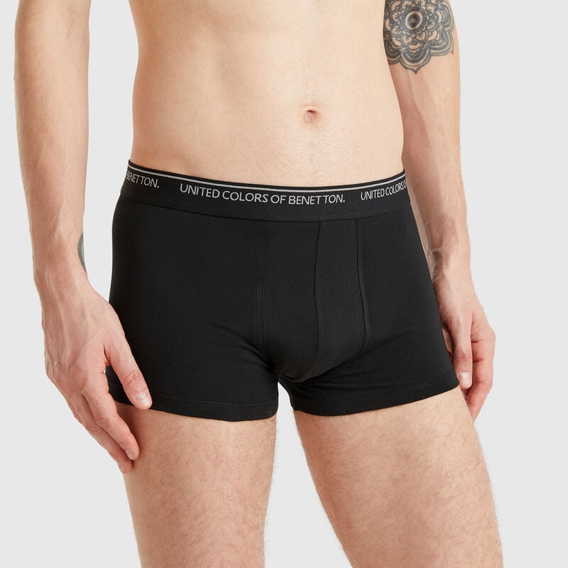 Fitted boxers in cotton
