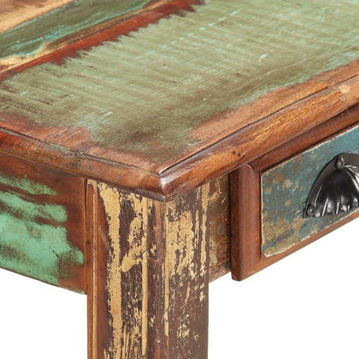 NNEVL Desk 130x55x76 cm Solid Reclaimed Wood