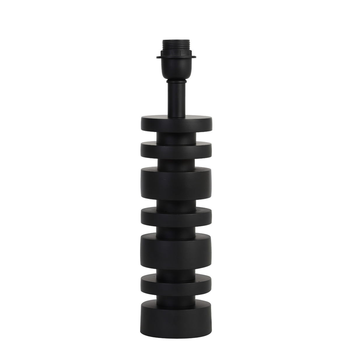 Light & Living lampvoet Desley - zwart - Ø10.5cm
