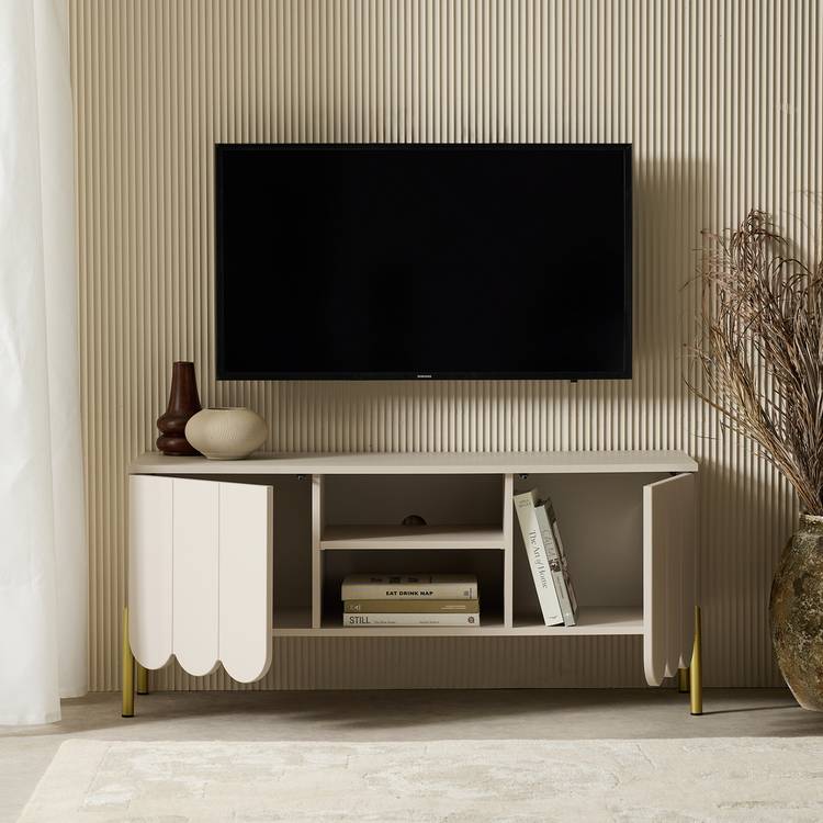 Habitat Fala 2 Door TV Unit - Natural