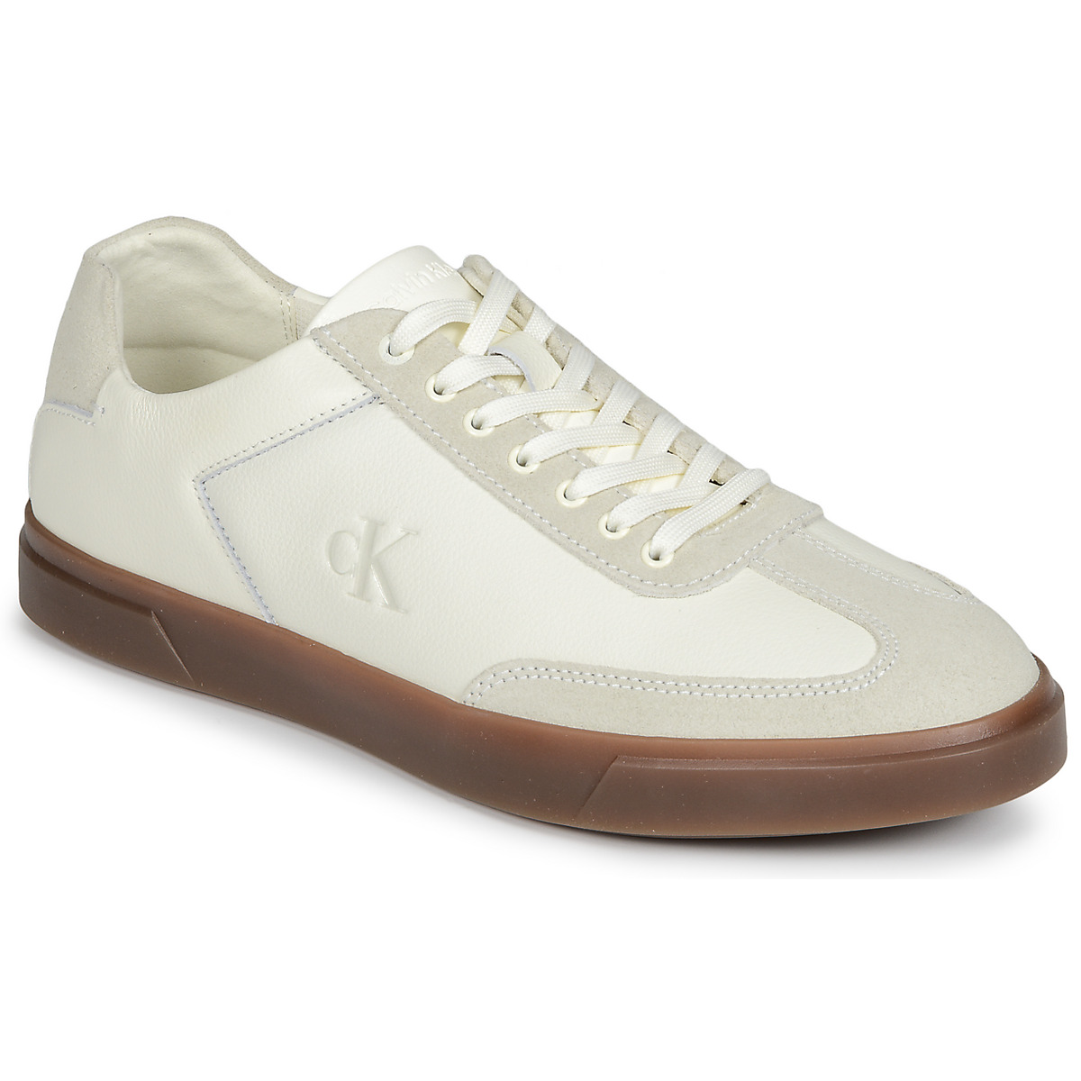 Calvin Klein Jeans - LOW PRO CUPS LTH MIX MG - White / Sap