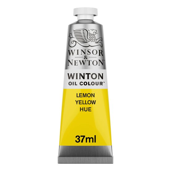 Winsor And Newton Winton Oil Colour 37ml Lemon Yellow Hue