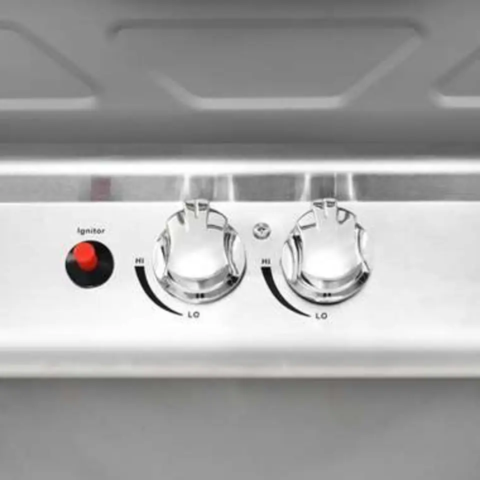 vidaXL - Barbecue - Zilver - Roestvrij staal