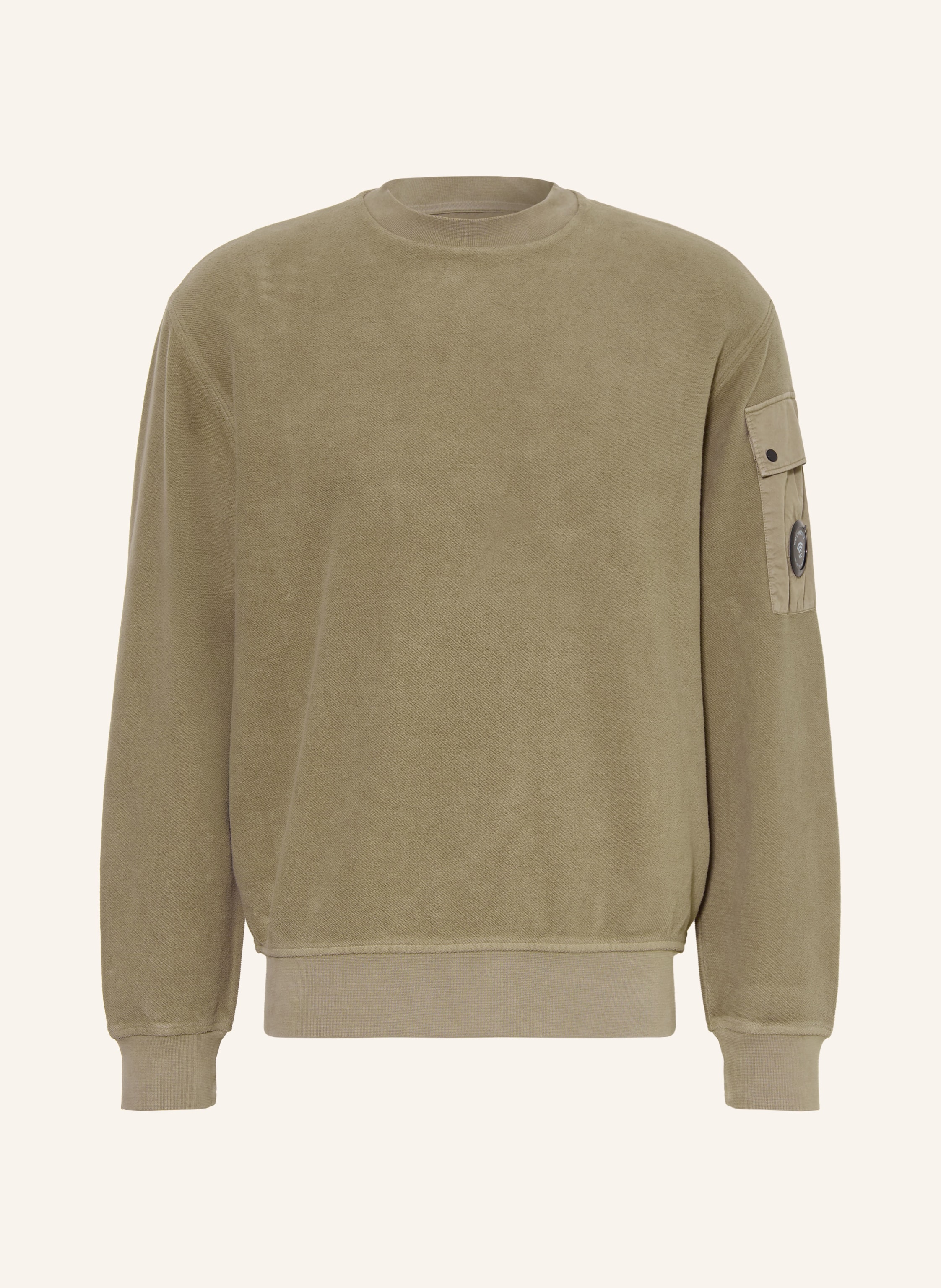 C.P. COMPANY Sweatshirt im Materialmix