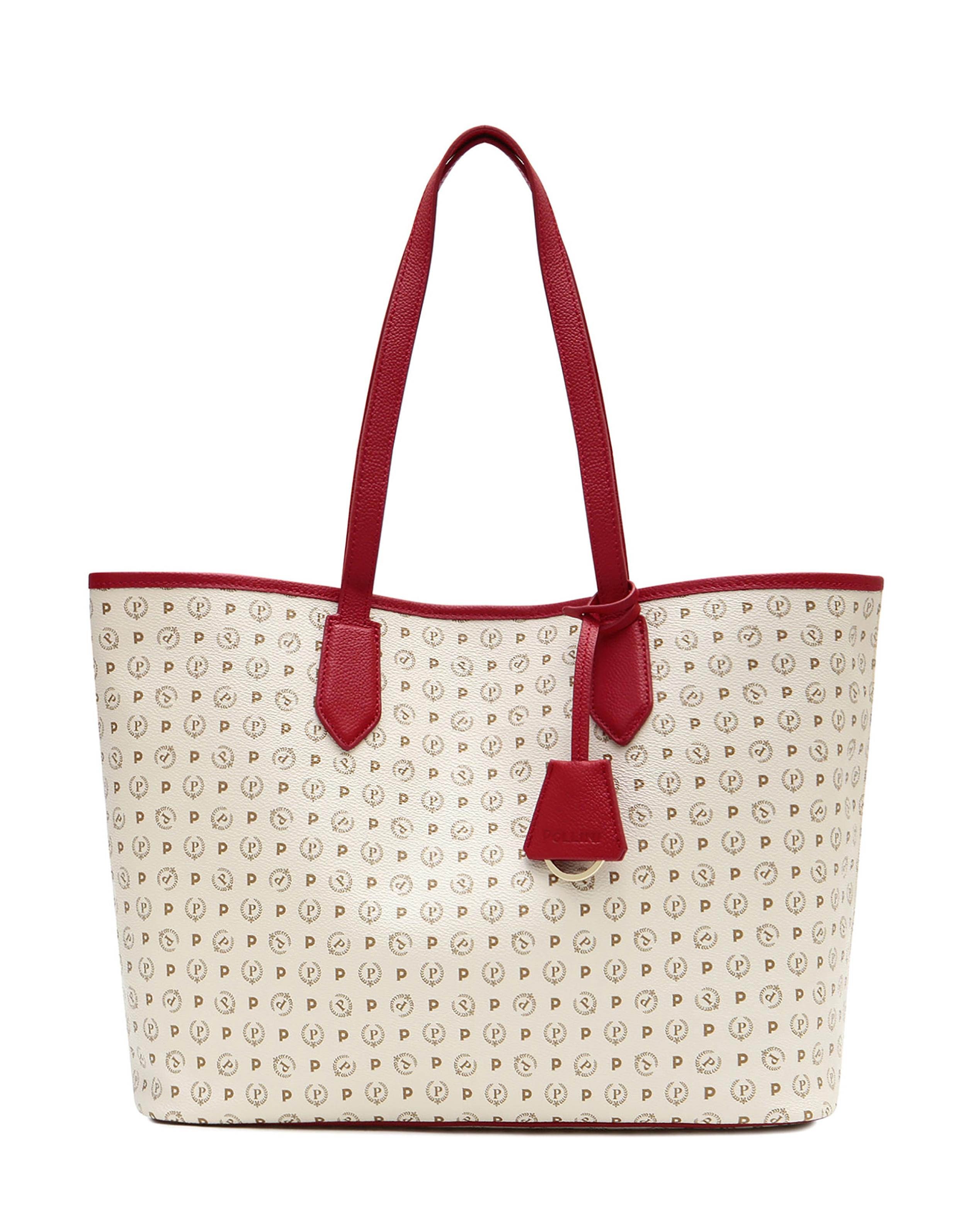 Borsa Shopping Heritage Logo Classic Avorio/lacca