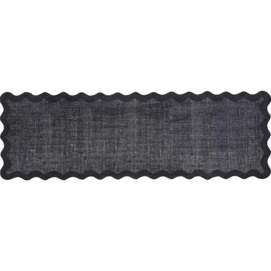 Kwantum Vloerkleden | Vloerkleden Kinderkamer | Keukenloper Kars Antraciet