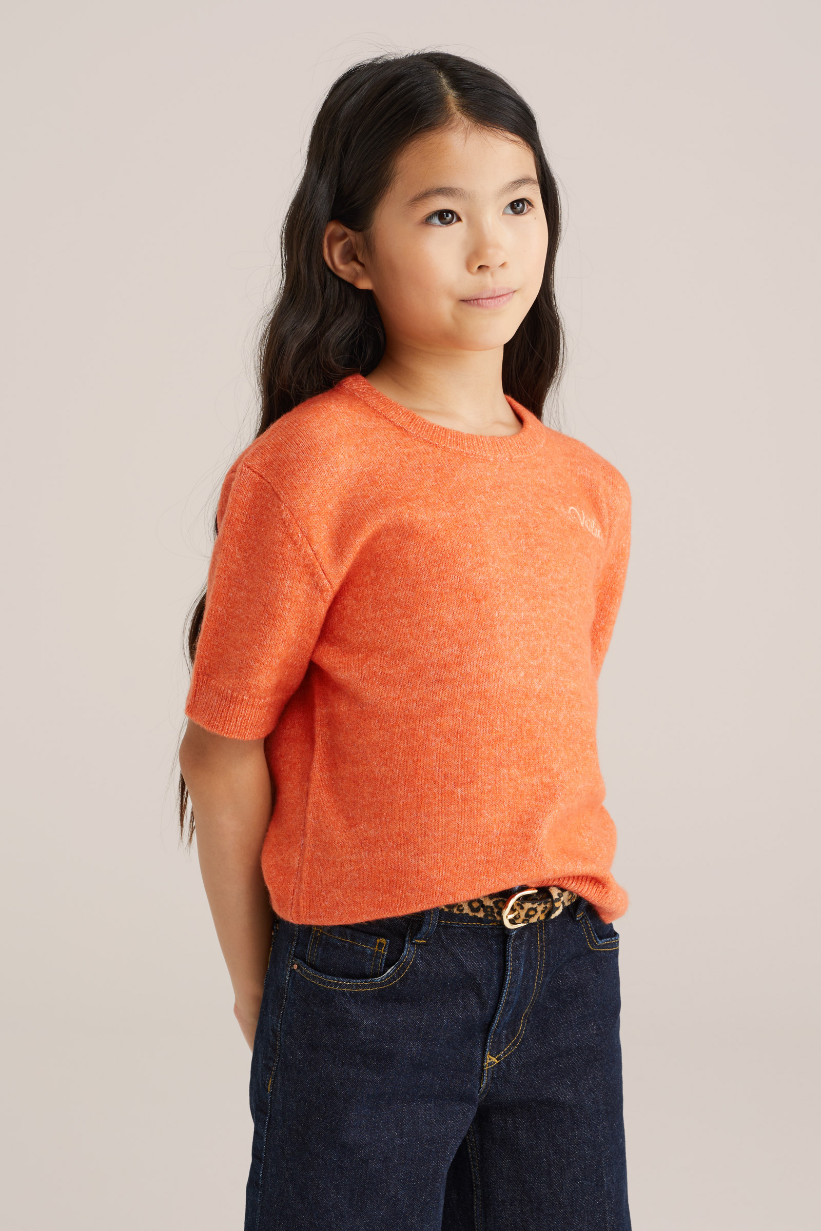 Meisjes gebreide trui