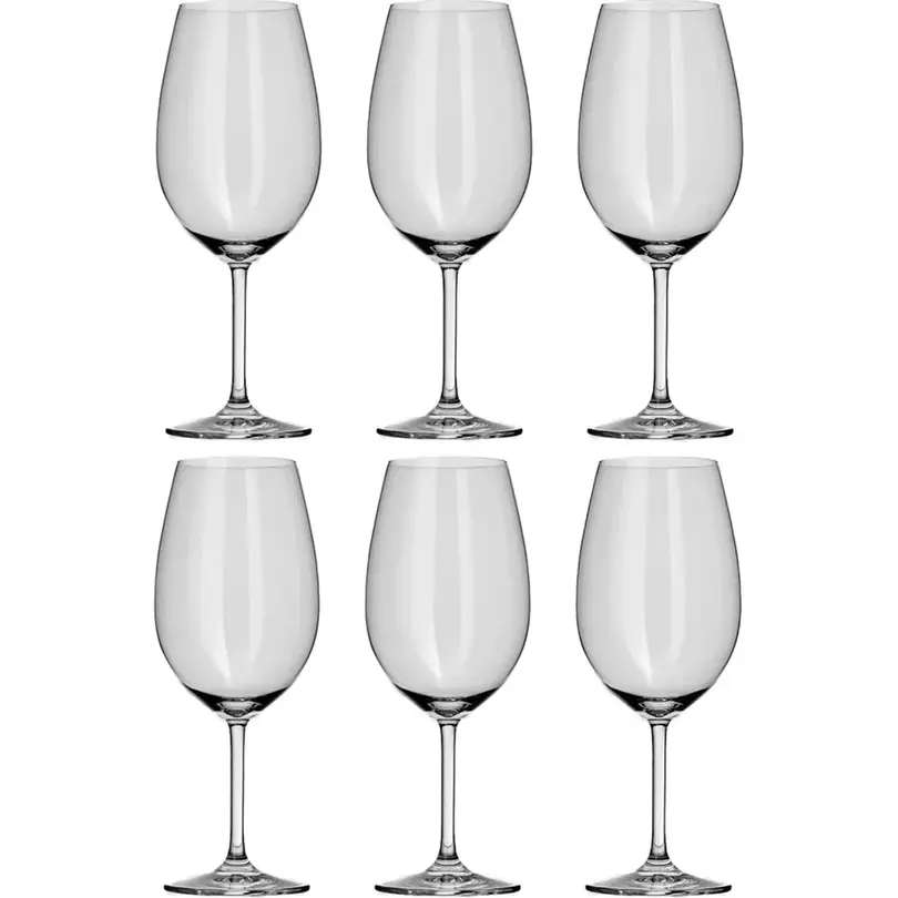 Bordeauxglas 6er-Set Ivento