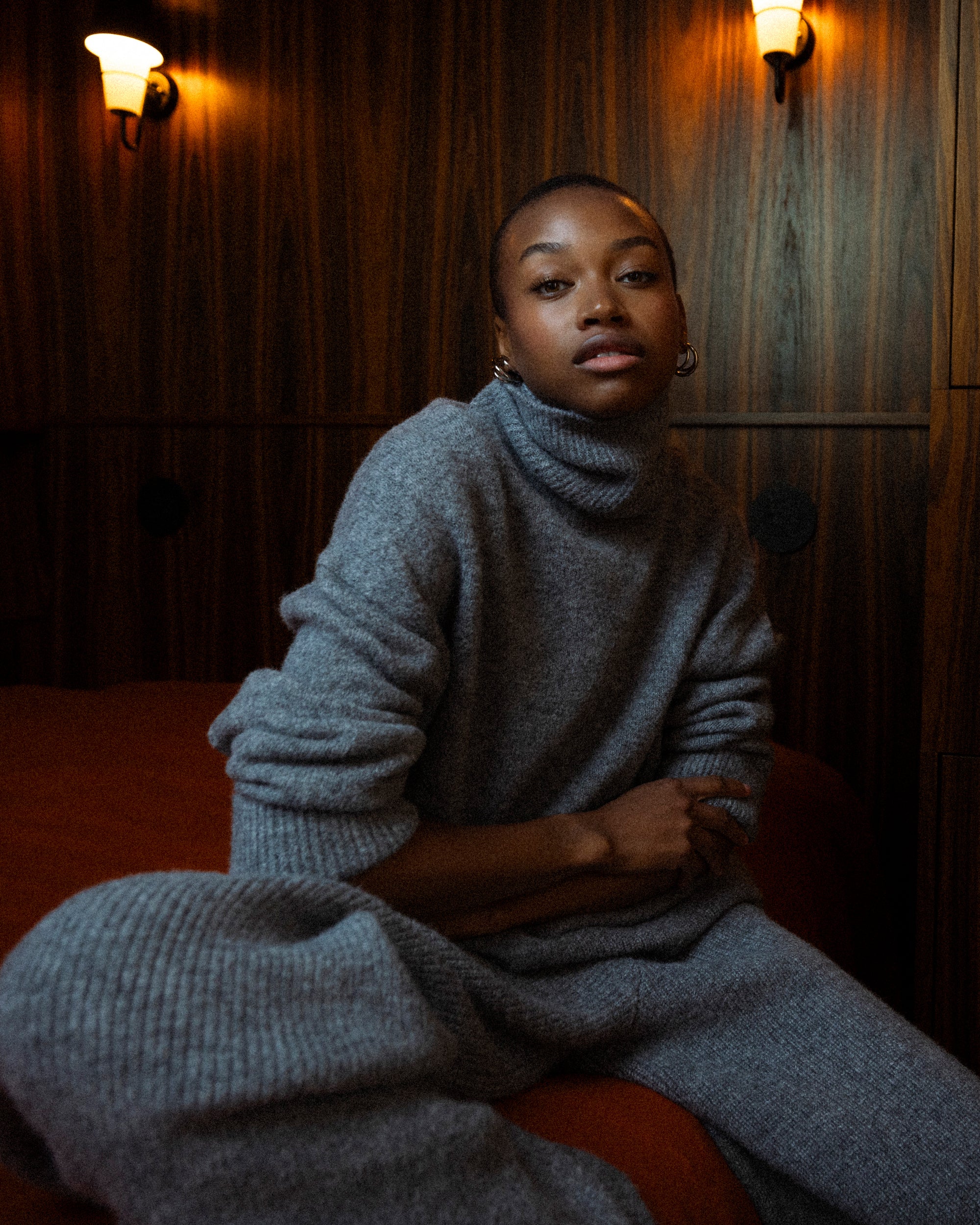 Pull oversize gris Taxi