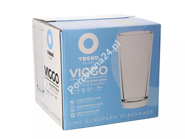Kpl. szklanek 340 ml (4 szt.) Trend Glass - Viggo 44.TG-70414