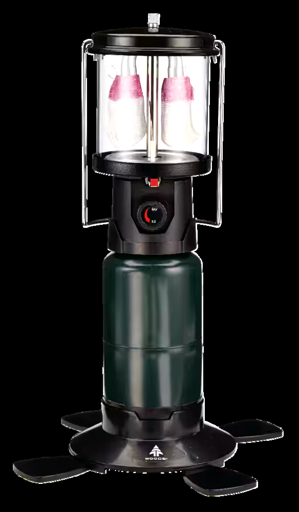 Woods™ Propane 2 Mantle Night Lantern w/ Hanging Hook, 400 Lumen