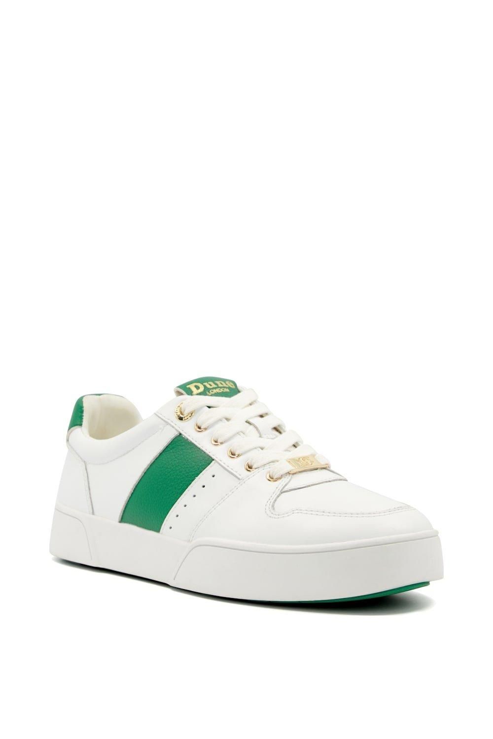 Dune London Elysium' Leather Trainers