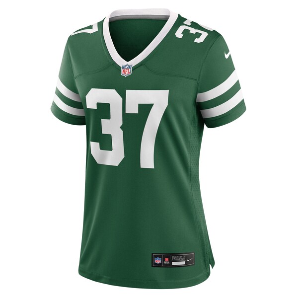 Qwan'tez Stiggers New York Jets Nike Women's Team Game Jersey - Legacy Green