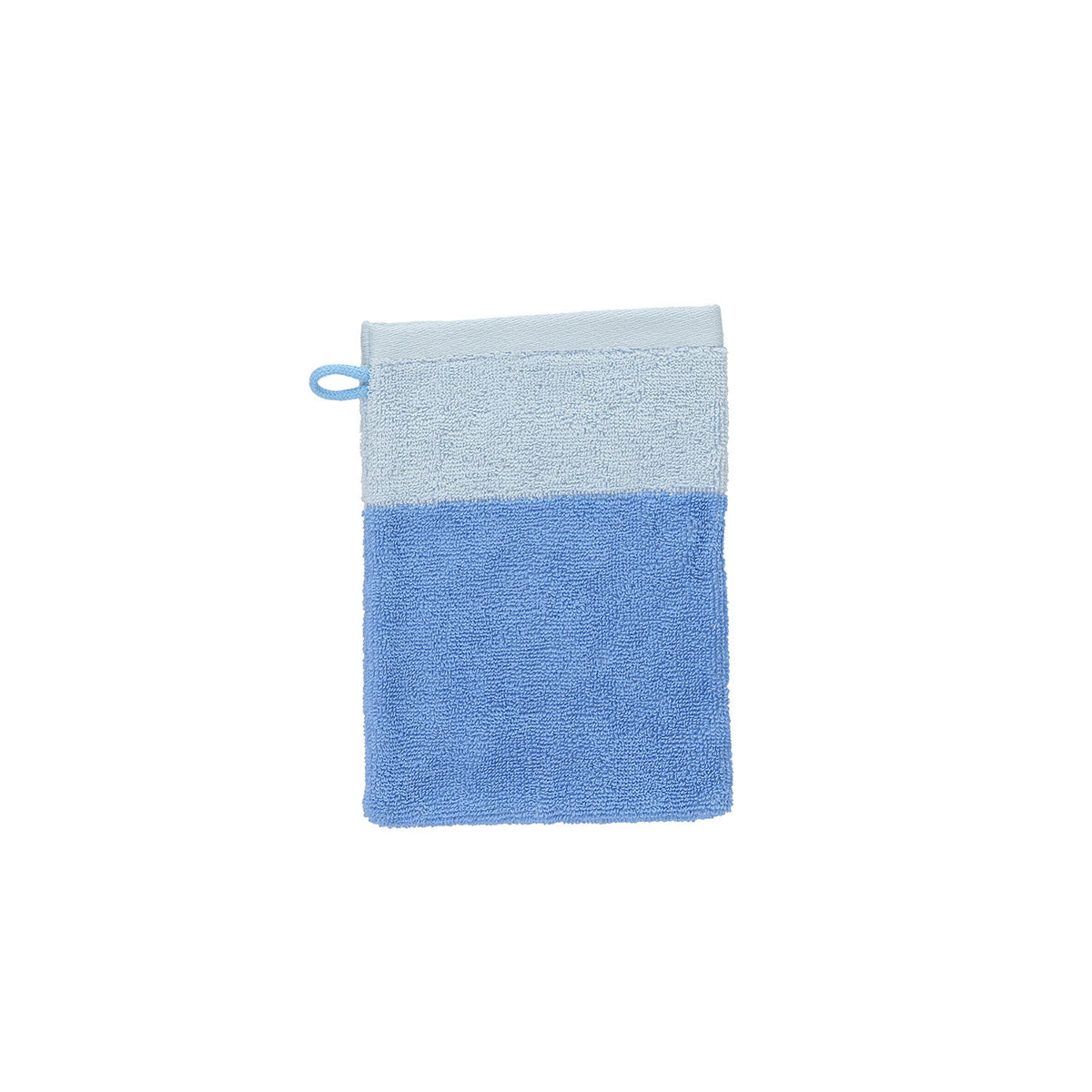 Ona - Washandje 15x21cm ocean blue Pixie - Set van 2