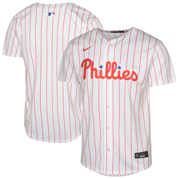 Philadelphia Phillies Nike Youth Home Blank Limited Jersey - White