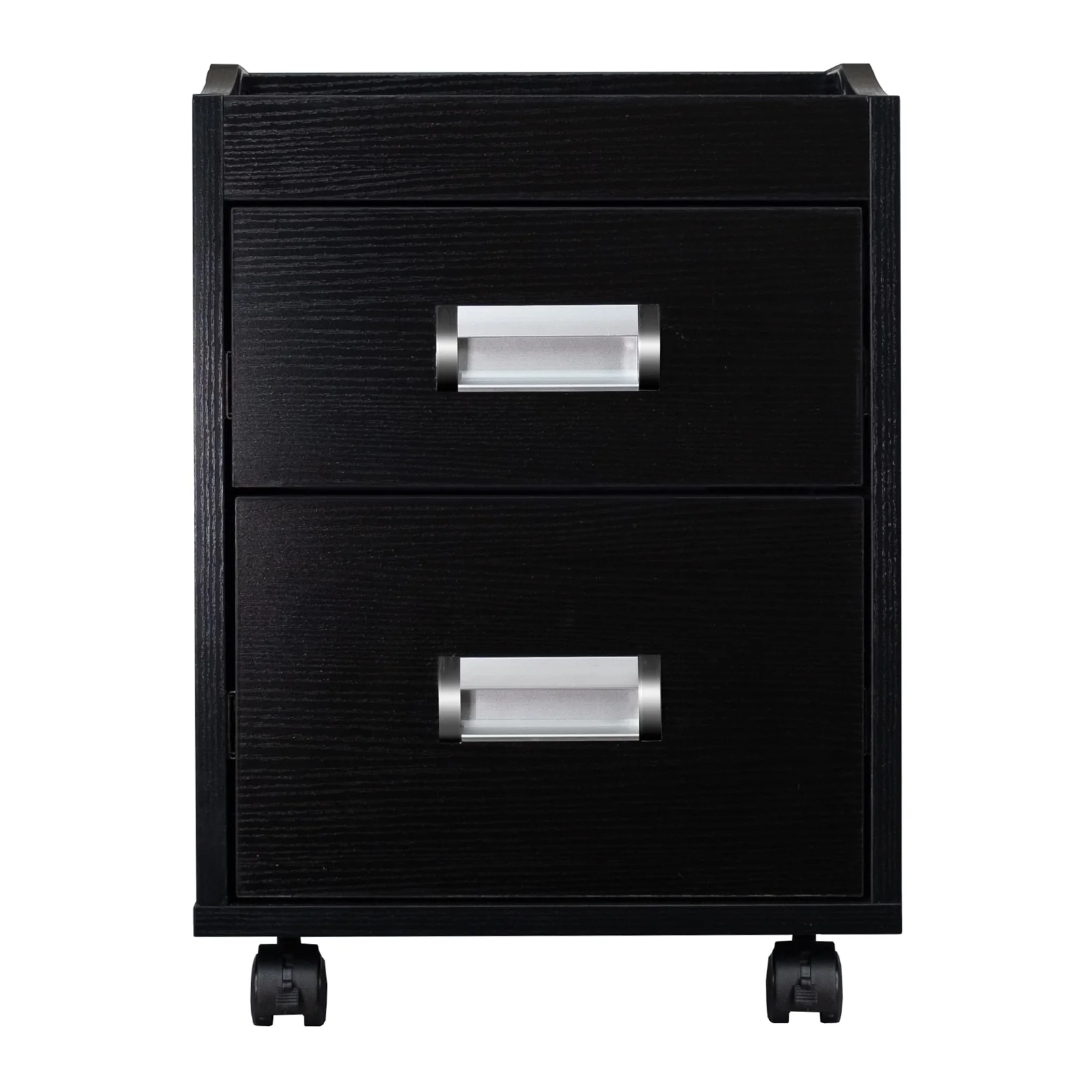 Alera Pedi Cart Pedicart Drawer Trolley for Pedicure Chair Spa Nail Salon, Black - N/A