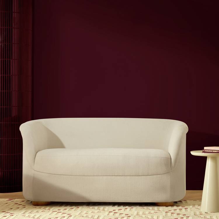 Habitat Nora Fabric 2 Seater Sofa - Cream