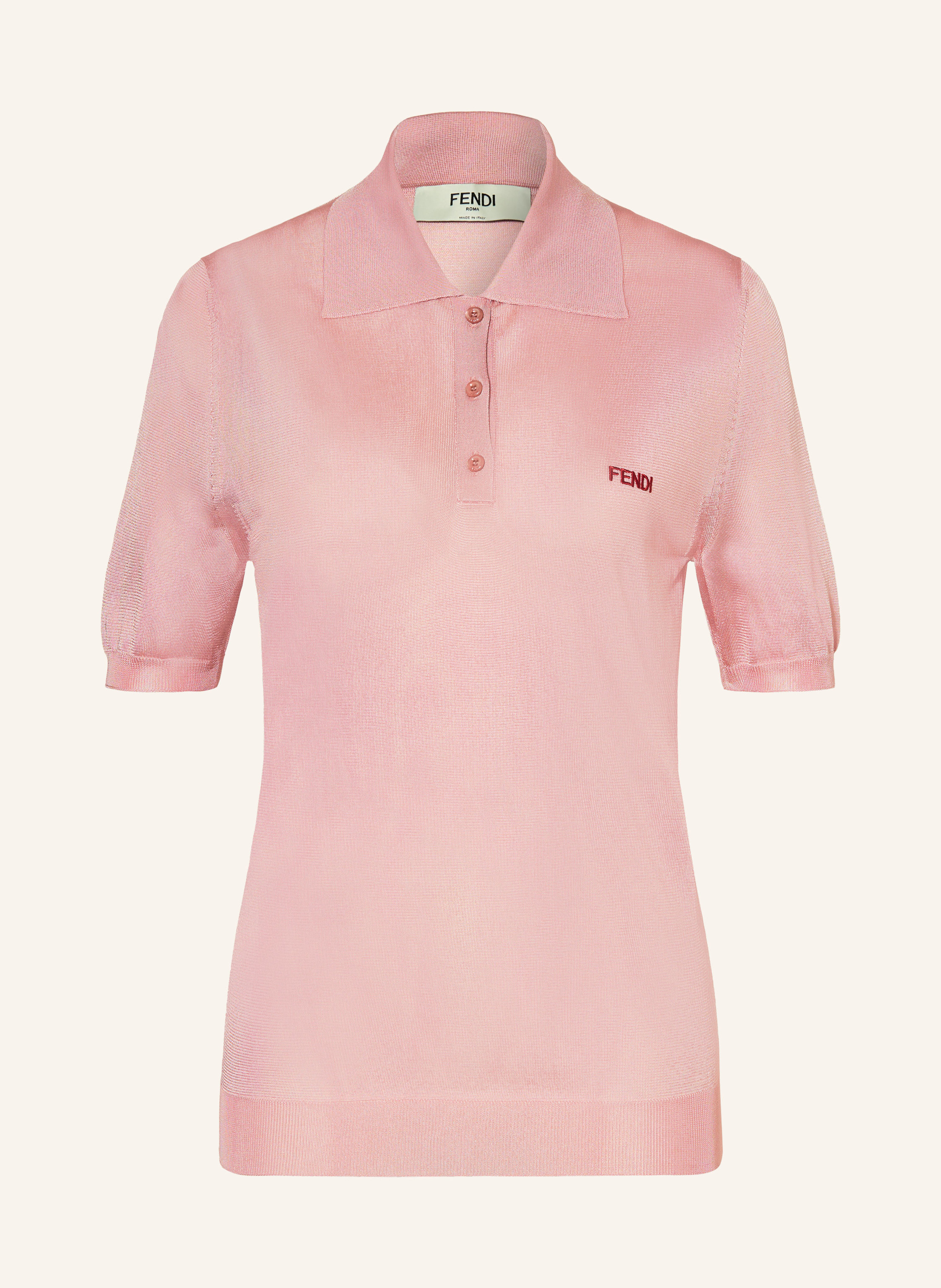 FENDI Strick-Poloshirt