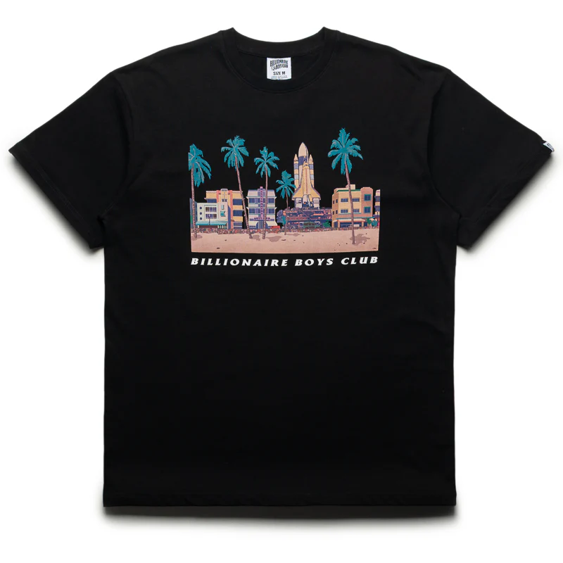 Billionaire Boys Club South Beach Tee - Black