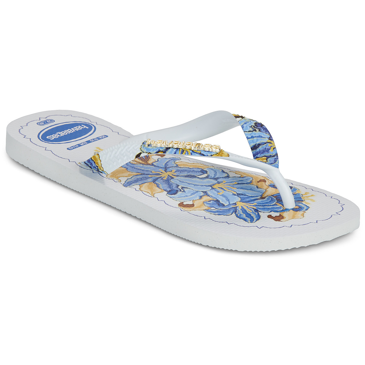 Havaianas - TOP TROPICALIA VIBES II - White / Blue