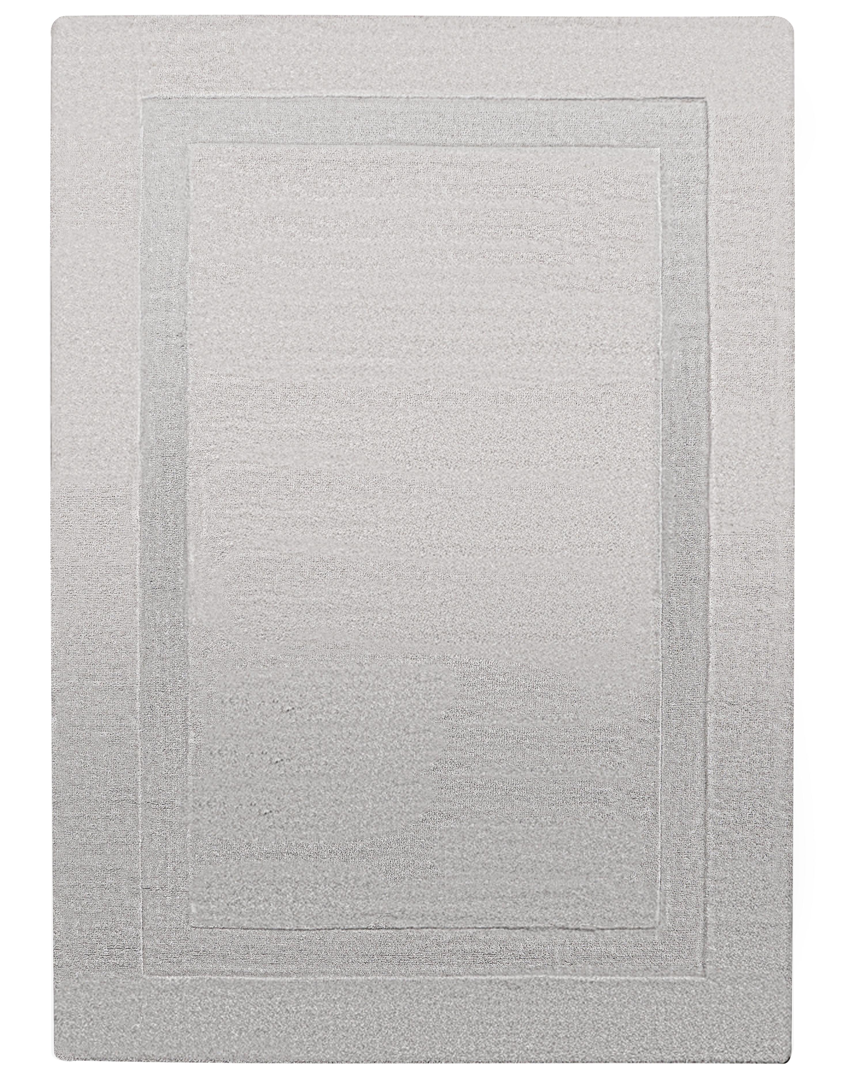 Rug KARGIL Grey 160 x 230 cm Wool