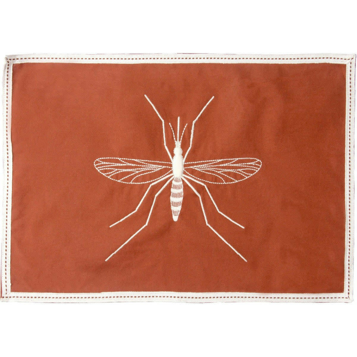 MOSQUITO - Sets de table (x4) coton  35x50 terracotta