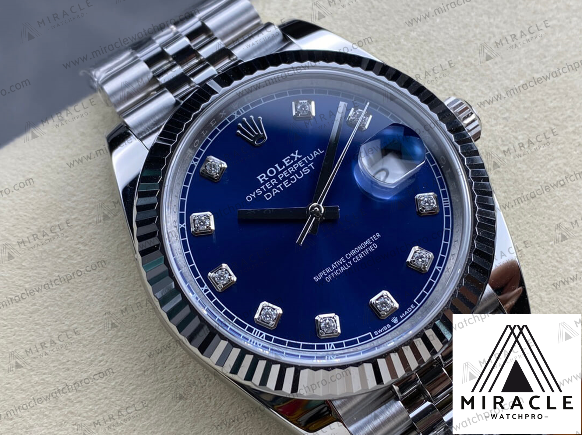 ROLEX-DATEJUST-REF.M126334-0016-ELITE CLONE-41MM-Replica Watch