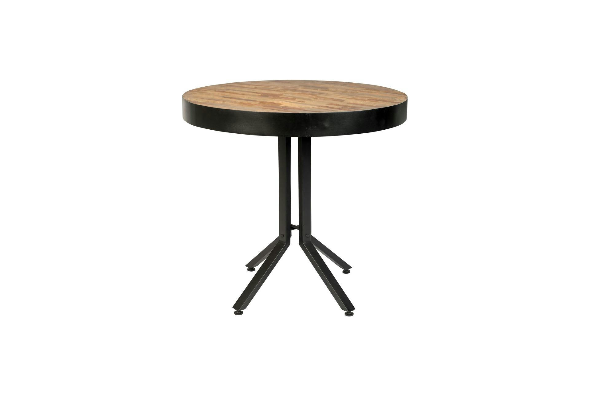 MAZE - Table bistro bois en beige