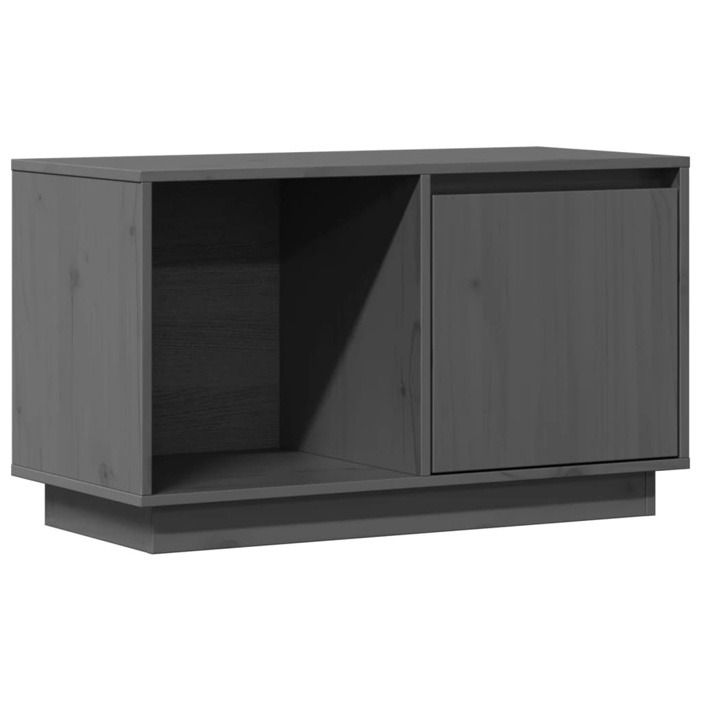 Szafka pod Telewizor Rtv Szary Mat Drzwiczki Nowoczesny 74x35x44cm