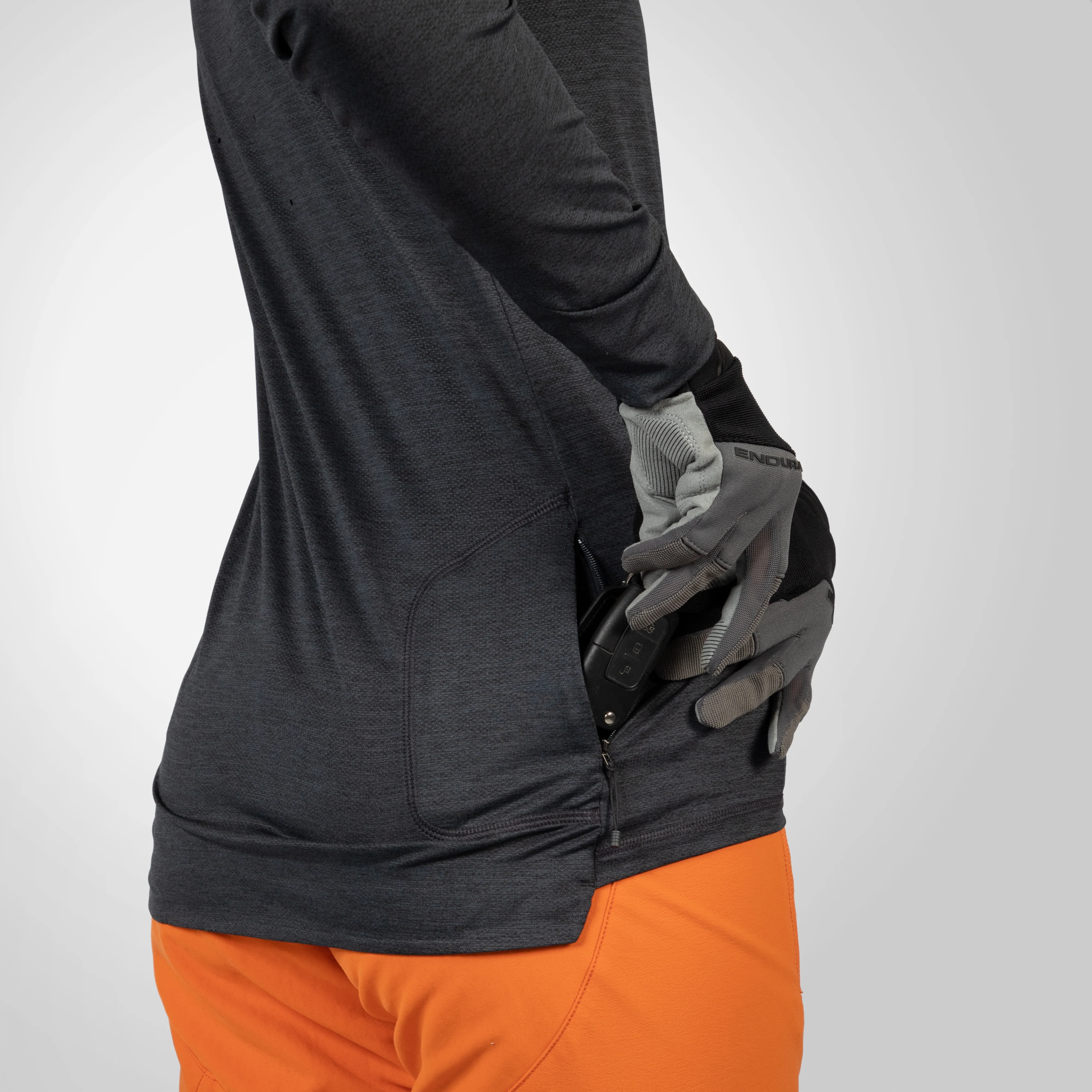Women's SingleTrack L/S Jersey - Grey