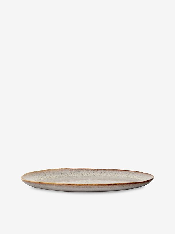 Assiette raw nature s d22 gres - bloomingville naturel