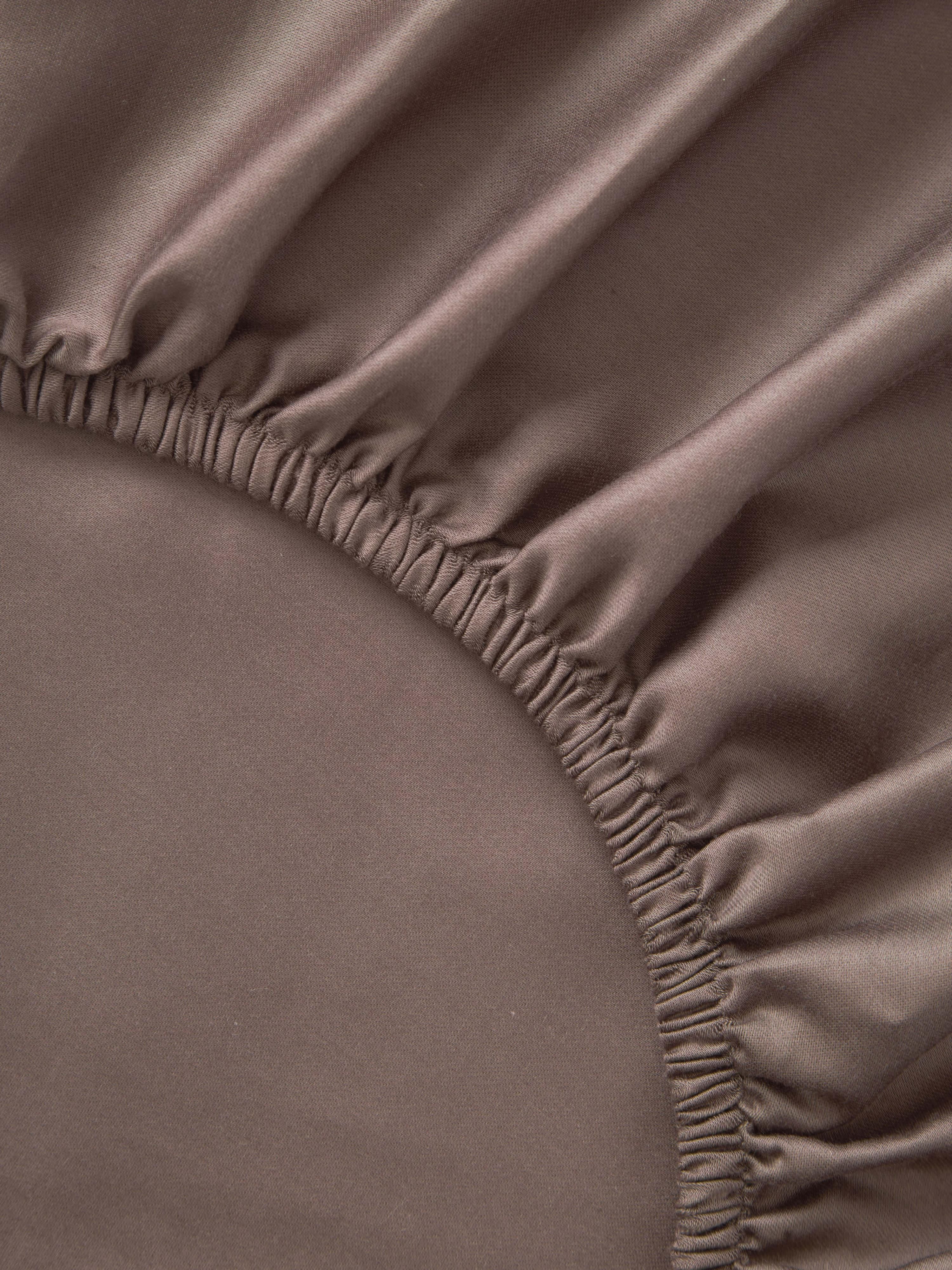Topper-Spannbettlaken Comfort, Baumwollsatin