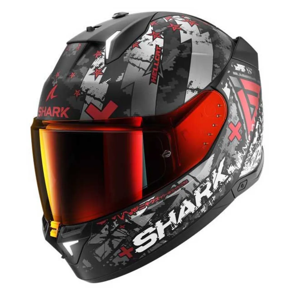 Shark Skwal I3 Hellcat full face helmet refurbished