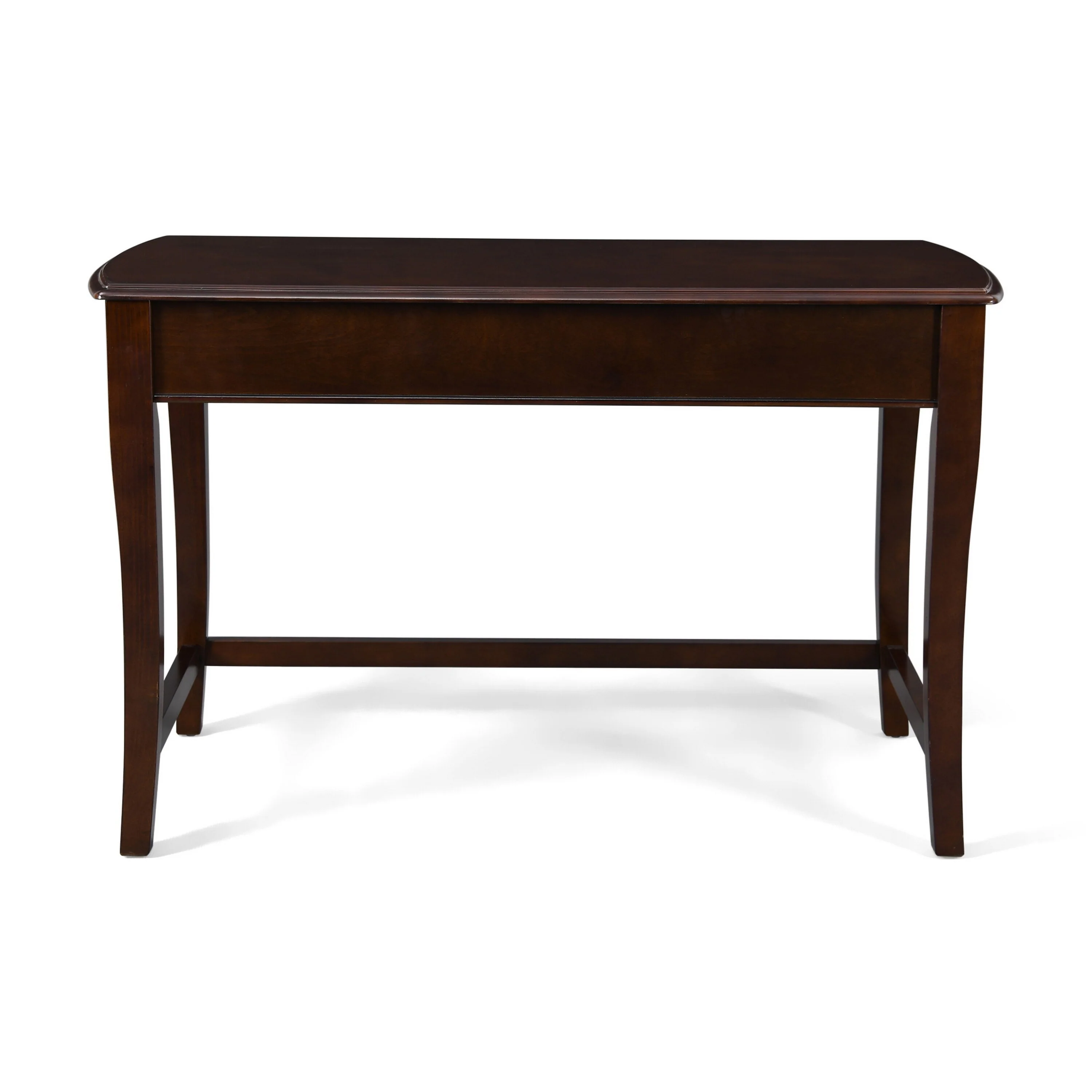 Regem Lift Top Desk, Rectangular 48 Inch, Storage Space, Brown Wood
