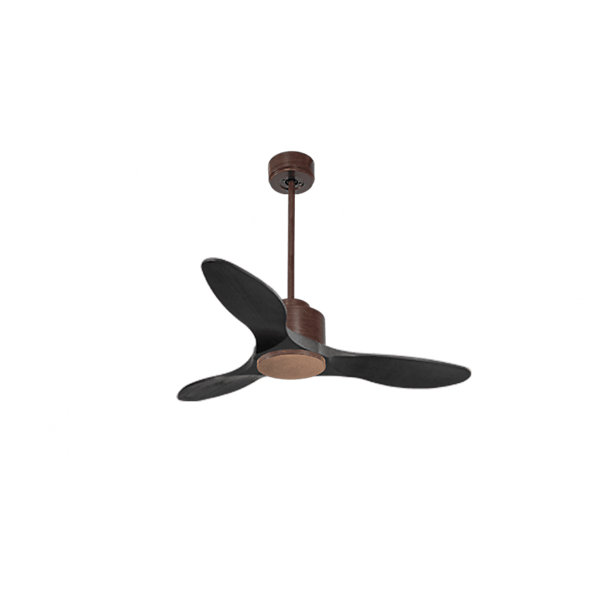 Modulo de KlassFan - Super destratificateur et ventilateur DC 106 cm Marronpales bois noir sans Lumière15 à 20 m²