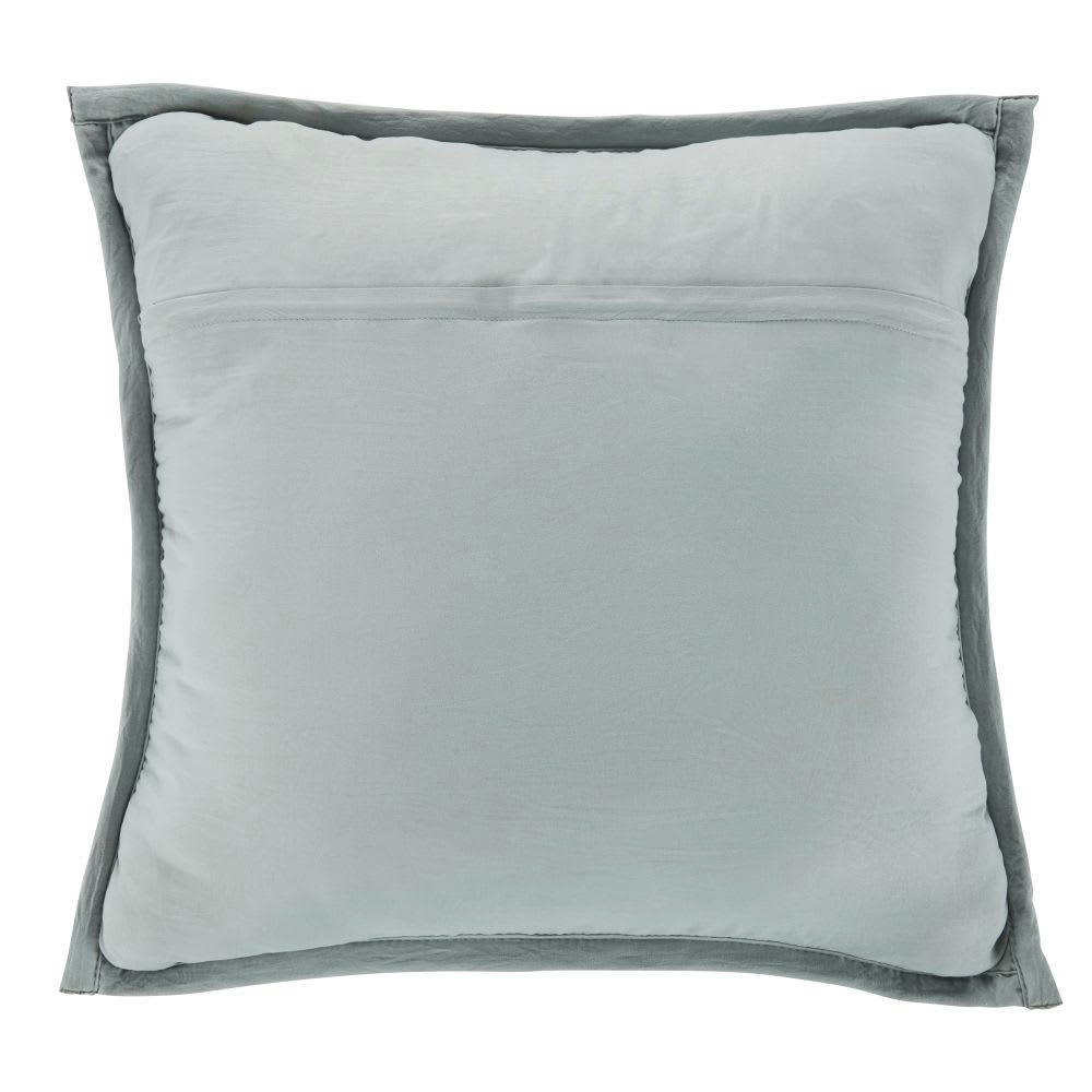 ROMIA - Coussin vert olive 60x60