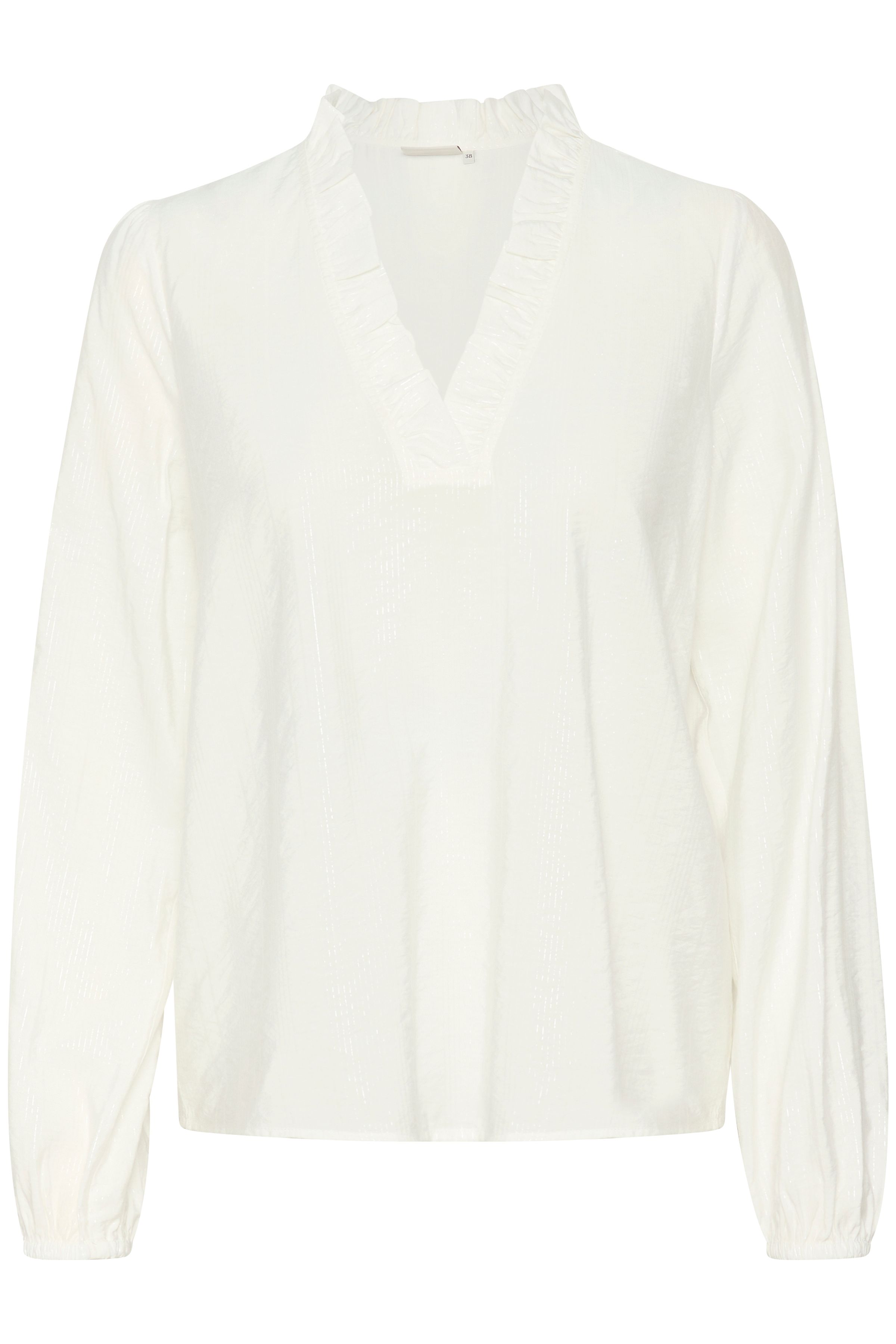 Kaffe KAsanni Ruffle V-Neck Blouse