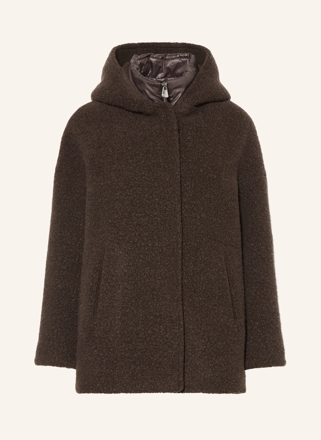 ICONS CINZIA ROCCA Teddyfell-Jacke mit herausnehmbarer Blende