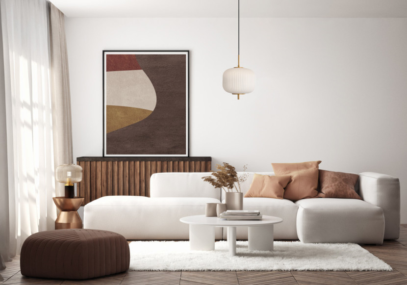 Lampa wisząca złoto-opalowy-czarna OLMETO 1xE27x10W Italux