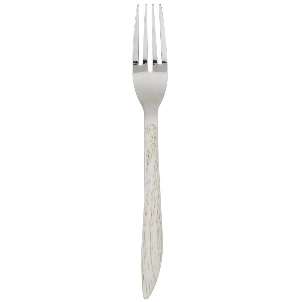 Fourchette L21cm acier manche gris