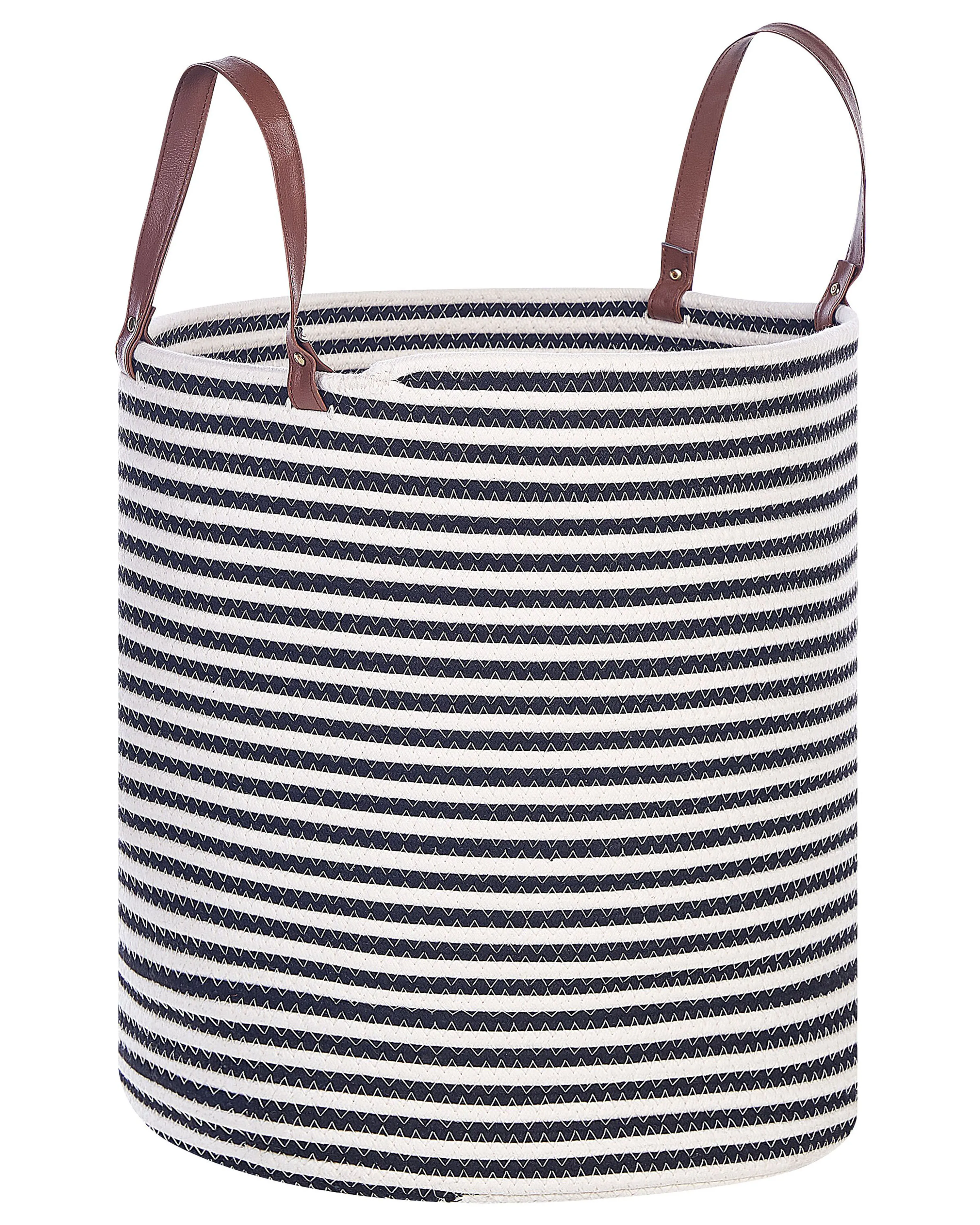 Basket ICHKA Cotton Black/ White