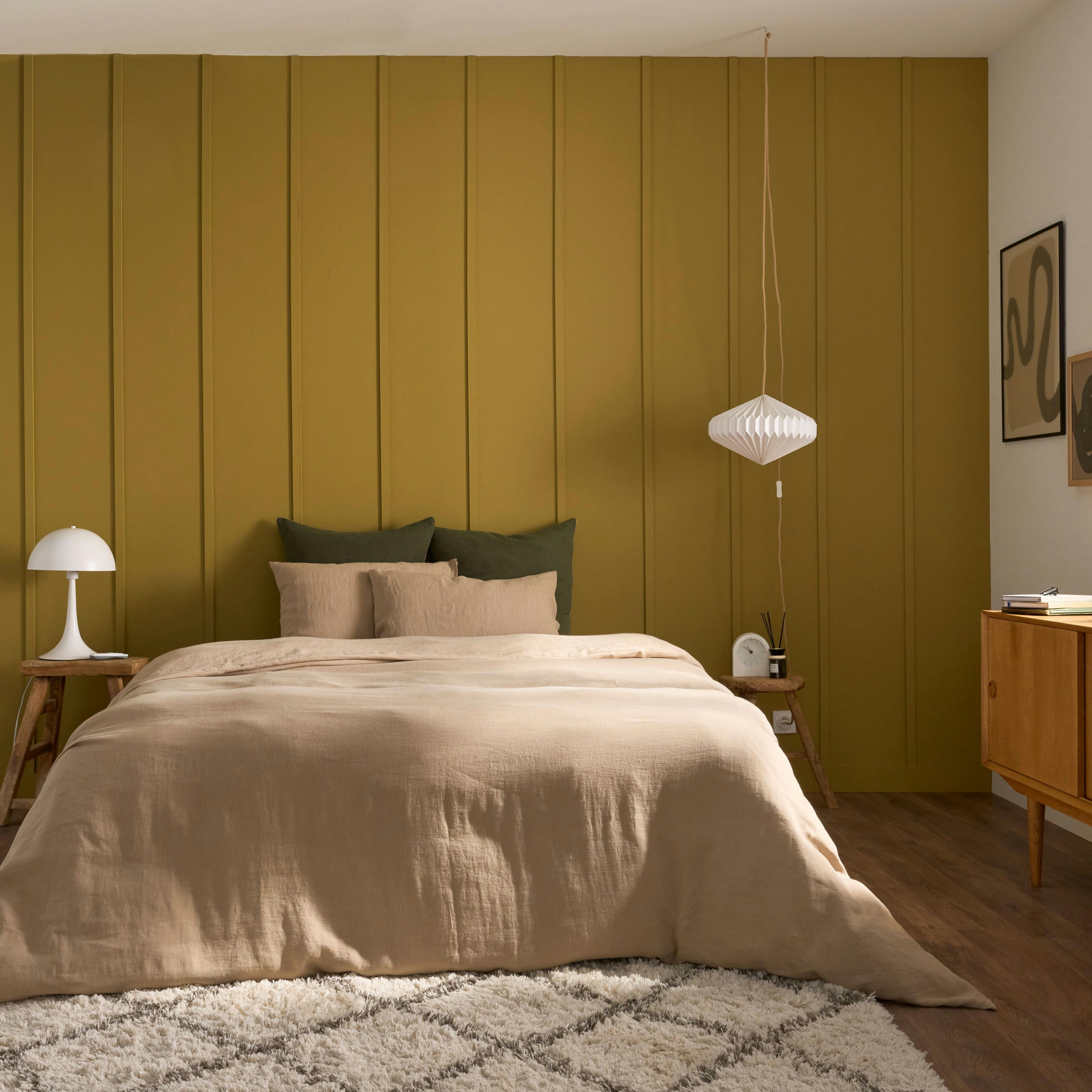 - Housse de couette en lin naturel 140x200